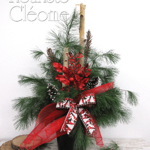 Arrangement de pin frais