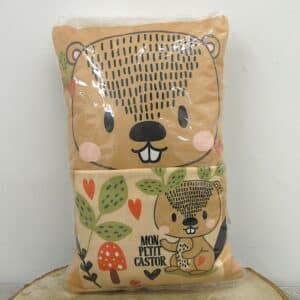 coussin castor