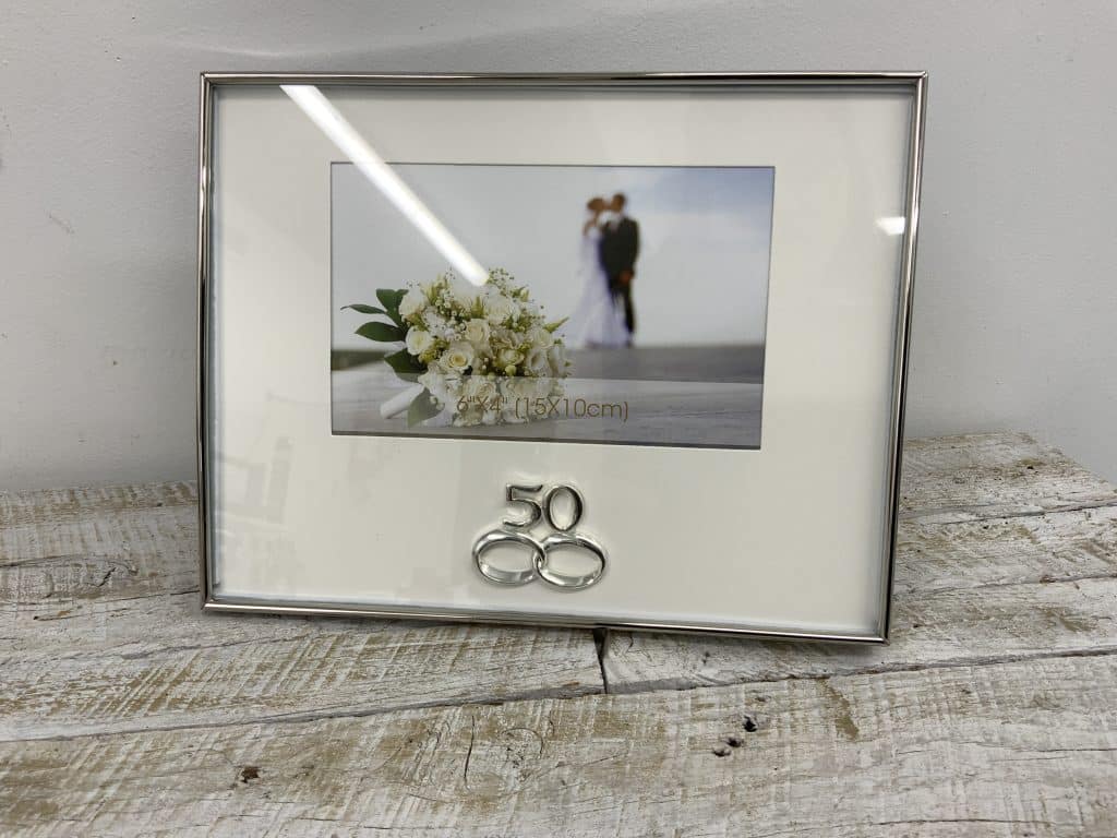 Cadre 50 ans mariage | Fleuriste Cléome