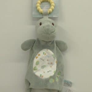 Doudou dino pour la poussée des dents