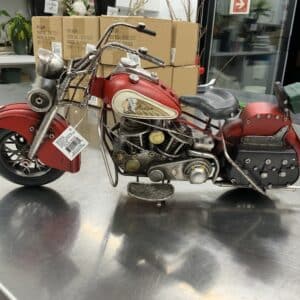 Moto Indian rouge