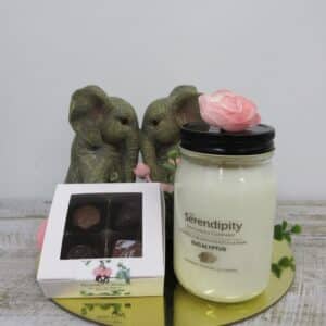 Panier cadeau ‘’tendrement mon éléphant’’