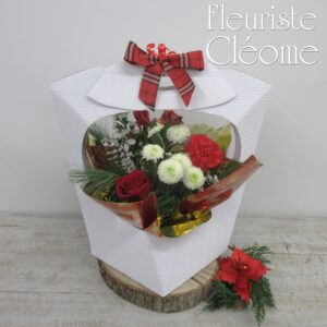 Boîte florale Le Noël Impérial