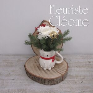 Tasse le minou de la Mère Noël