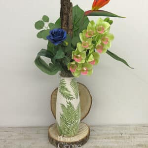 Bouquet de fleurs de soie Le Vintage Coloré